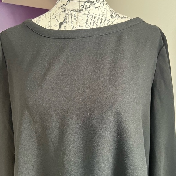 7 for $30 BB Dakota Little Black Long Sleeve Dress - Picture 2 of 9